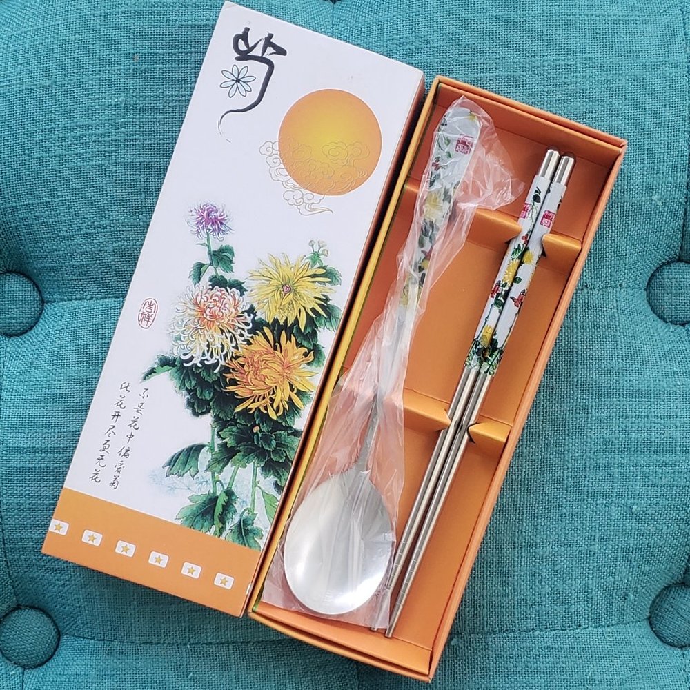 Chopsticks and Spoon Set